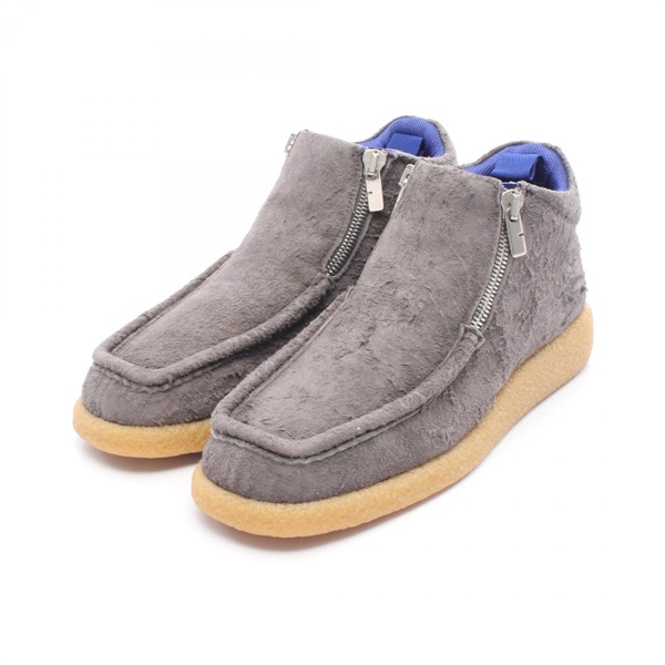 BURBERRY CHANCE boots Size 43 Suede Gray Used mens