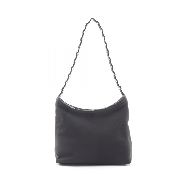 Salvatore Ferragamo Vara Shoulder Handbag 21 8801 canvas leather Black Used