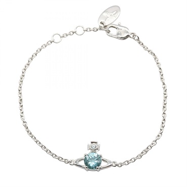 Vivienne Westwood Reina S Bracelet 61020056/02P655 brass Silver Green NEW Women