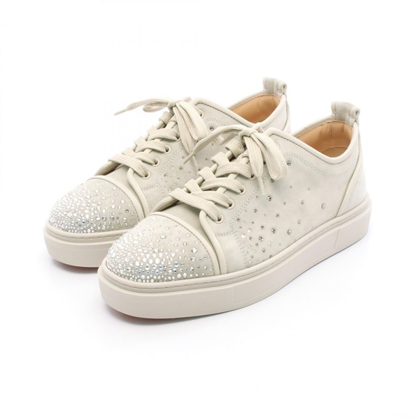 Christian Louboutin ADOLON JUNIOUR sneakers shoes leather mens #42 1/2