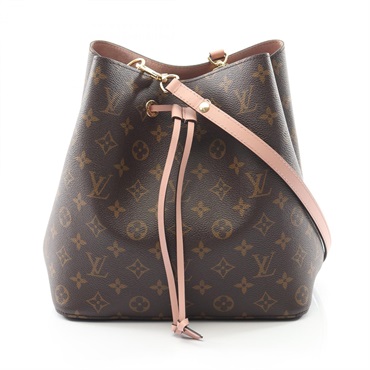 LOUIS VUITTON Neonoe Shoulder Crossbody Bag M44022 Monogram canvas Pink Used LV