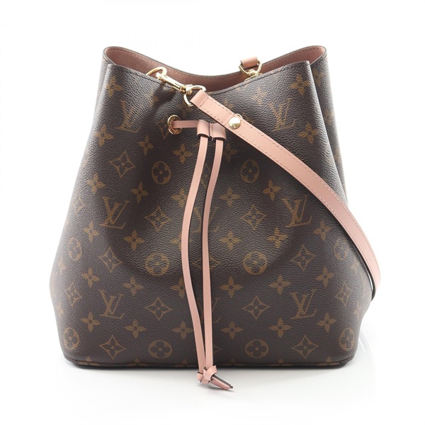 LOUIS VUITTON Neonoe Shoulder Crossbody Bag M44022 Monogram canvas Pink Used LV