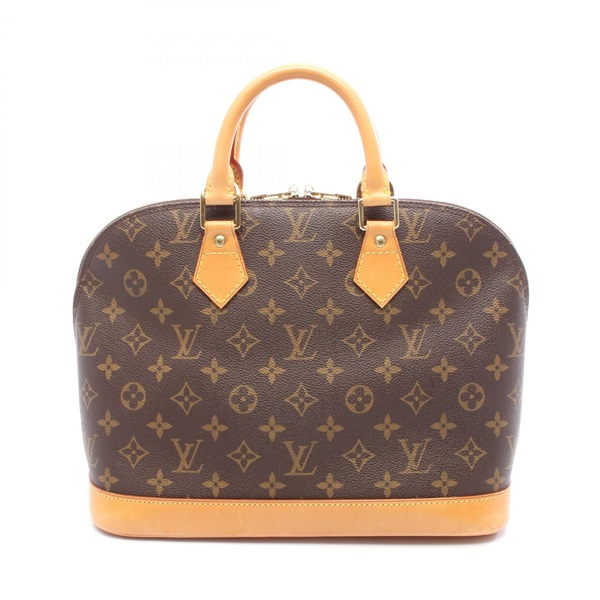 LOUIS VUITTON Alma PM Handbag M51130 Monogram canvas leather Brown Used LV