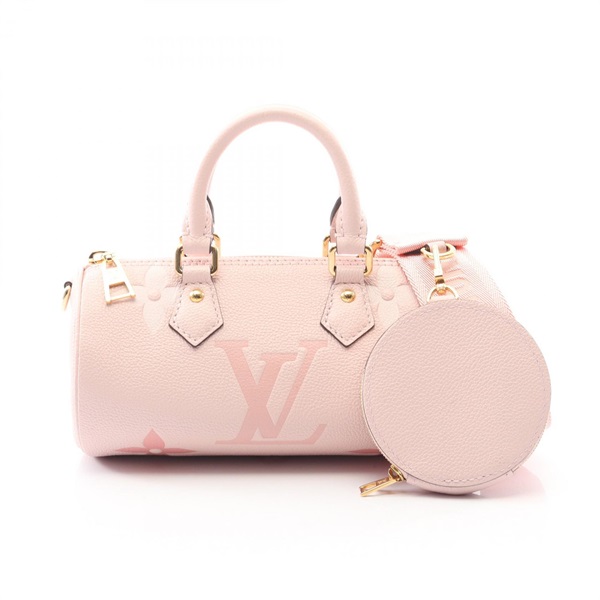 LOUIS VUITTON Papillon BB Shoulder Handbag M45707 Monogram empreinte Pink used