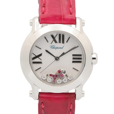 Chopard Happy sports Wrist Watch 8509 Quartz Stainless Steel diamond Used Women