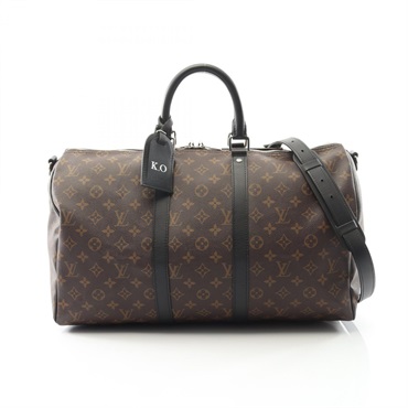 LOUIS VUITTON Keepall Bandouliere45 Travel Handbag M56711 Monogram Macassar LV