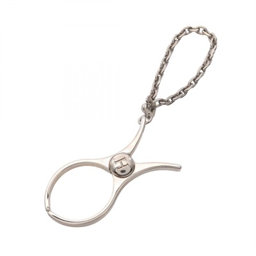 HERMES Filou glove clip bag charm metal Used Women