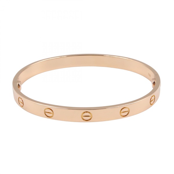 CARTIER Love Bracelet B6081717 18KPG Pink Rose Gold Used Women #18