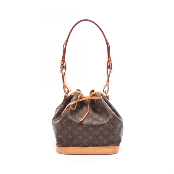 LOUIS VUITTON Petit Noe Shoulder Bag M42226 Monogram canvas Brown Used Women LV
