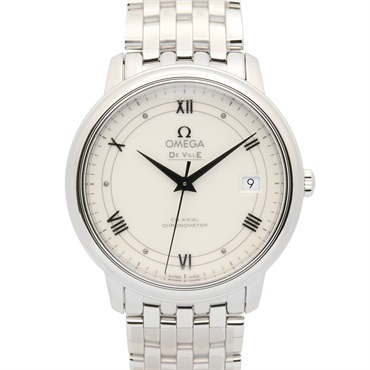 OMEGA De Ville Prestige Wrist Watch 424.10.37.20.04.001 Automatic SS NEW mens