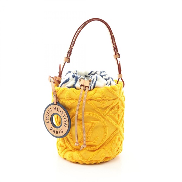 LOUIS VUITTON LV Vacation Shoulder Tote Bag M25144 leather Pile Orange used