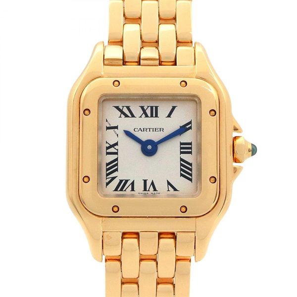 CARTIER PANTHERE de Cartier mini Wrist Watch WGPN0016 Quartz 18KYG Used Women