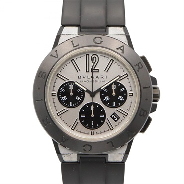 BVLGARI Diagono Magnesium Chronograph Wrist Watch Automatic Rubber Used mens