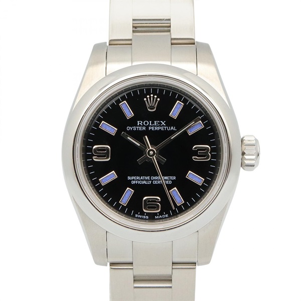 ROLEX Oyster Perpetual Wrist Watch 176200 Automatic Stainless Steel Used Women
