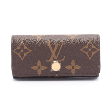 LOUIS VUITTON Multicles 4 key holder case M69517 Monogram canvas Brown unisex LV