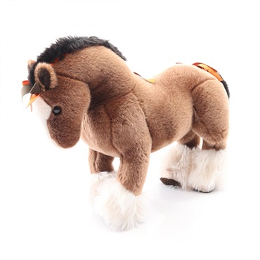 HERMES Elmy PM Plush soft toy H400055M00 Suede acrylic Brown Used Women