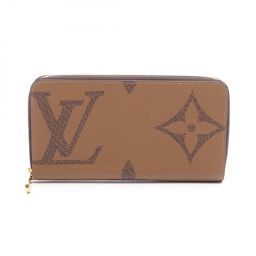 LOUIS VUITTON Zippy Around long Wallet purse M69353 Monogram Giant Reverse Used