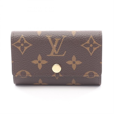LOUIS VUITTON Multicles 6 key holder case M62630 Monogram canvas Brown LV