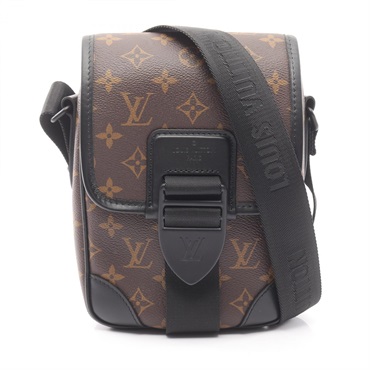 LOUIS VUITTON archie messenger Shoulder Bag M46442 Monogram leather Brown Black