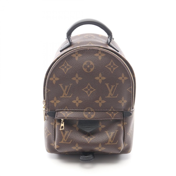 LOUIS VUITTON Palm Springs Backpack Mini Rucksack M44873 Monogram leather brown