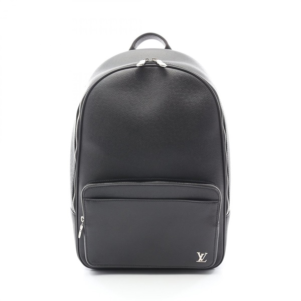 LOUIS VUITTON Alex Backpack Rucksack M30258 Taiga leather Black Used mens LV