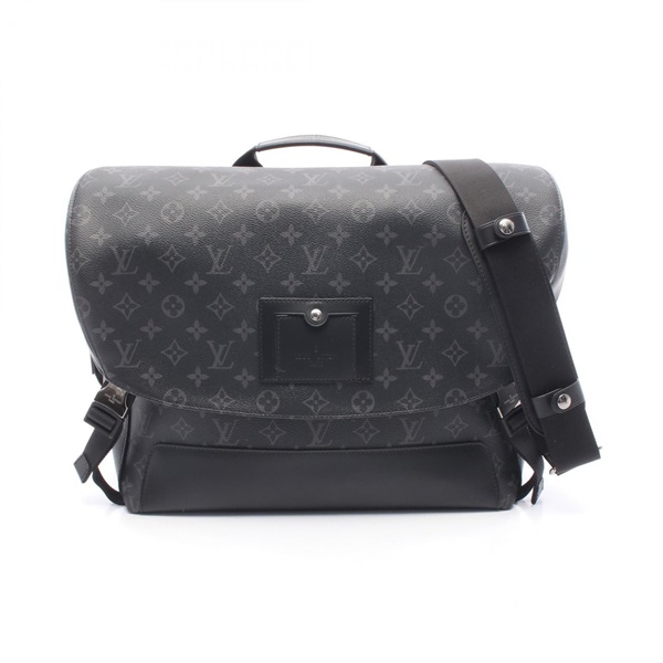 LOUIS VUITTON Messenger Voyage MM Shoulder Bag M43276 Monogram eclipse Black LV