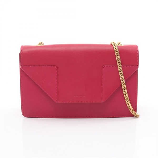 SAINT LAURENT PARIS Betty Chain Shoulder Crossbody Bag 314516 leather Pink Used