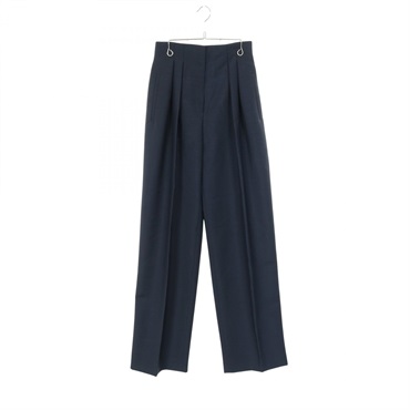 FENDI Long Pants wool Mohair Navy Used Women size 38