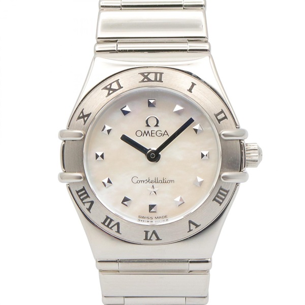 OMEGA Constellation Mini My Choice Wrist Watch 1561.71 Quartz SS Used Women