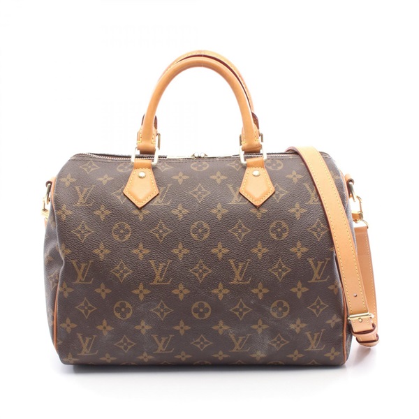 LOUIS VUITTON Speedy 30 Shoulder Handbag M41108 Monogram canvas leather Used LV