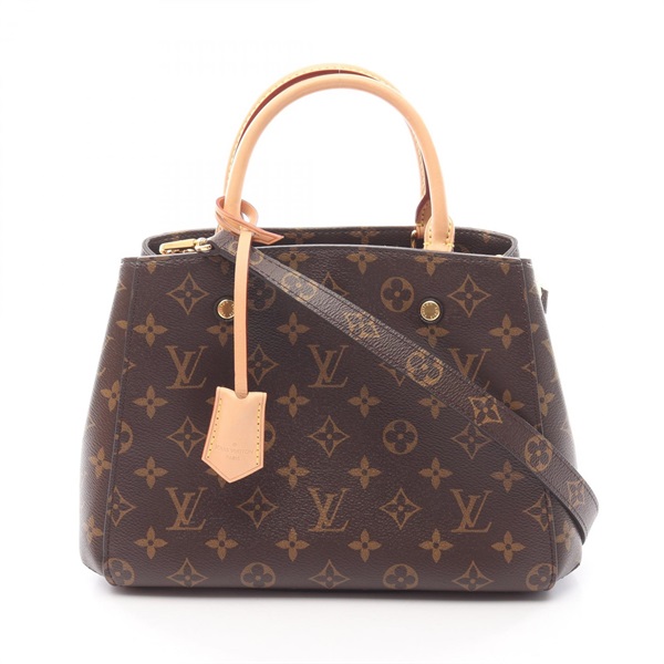 LOUIS VUITTON Montaigne BB shoulder crossbody Handbag M41055 Monogram leather LV