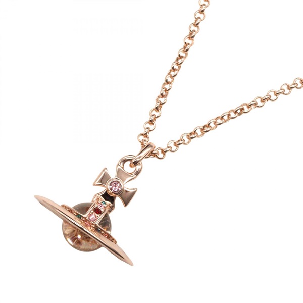 Vivienne Westwood Orb Necklace Brass Gold 43~47cm NEW Unisex