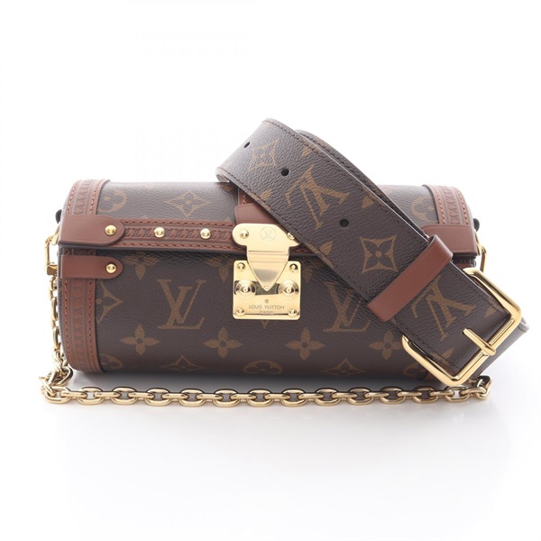 LOUIS VUITTON Papillon trunk Shoulder Crossbody Handbag M57835 Monogram Used LV
