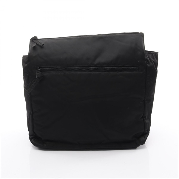 BOTTEGA VENETA Business clutch bag Nylon Black Used mens