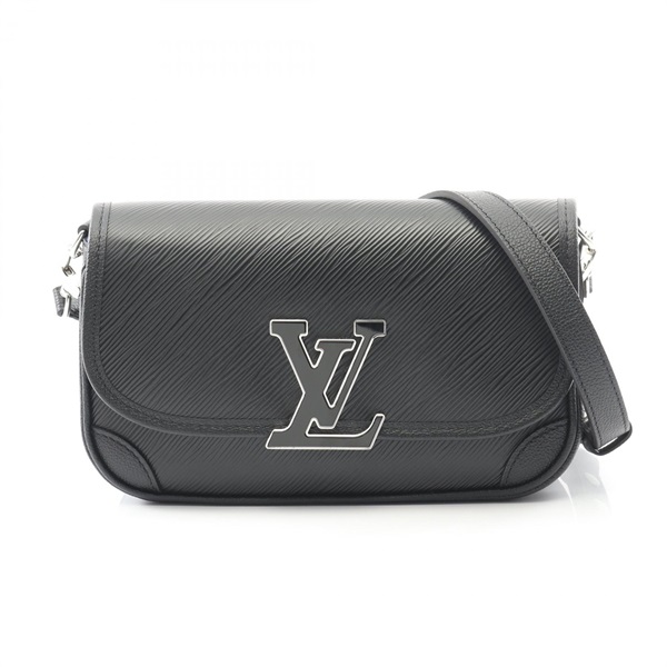 LOUIS VUITTON Buci NM Shoulder Crossbody Bag M59386 Epi leather Black Used Women