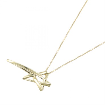 TIFFANY＆CO Shooting Star Necklace Pendant 18KYG Yellow Gold Used Women