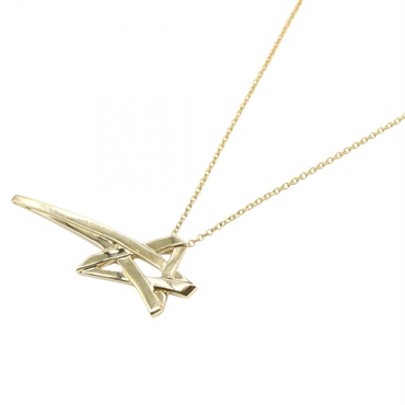 TIFFANY＆CO Shooting Star Necklace 18KYG Yellow Gold Used women