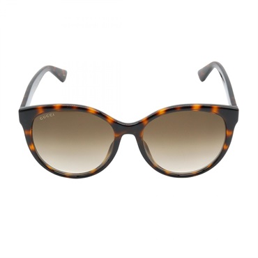 GUCCI Sunglasses Tortoise pattern 0636SK 002 Plastic Brown NEW unisex