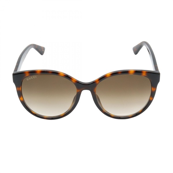 GUCCI Sunglasses Tortoise pattern 0636SK 002 Plastic Brown NEW unisex