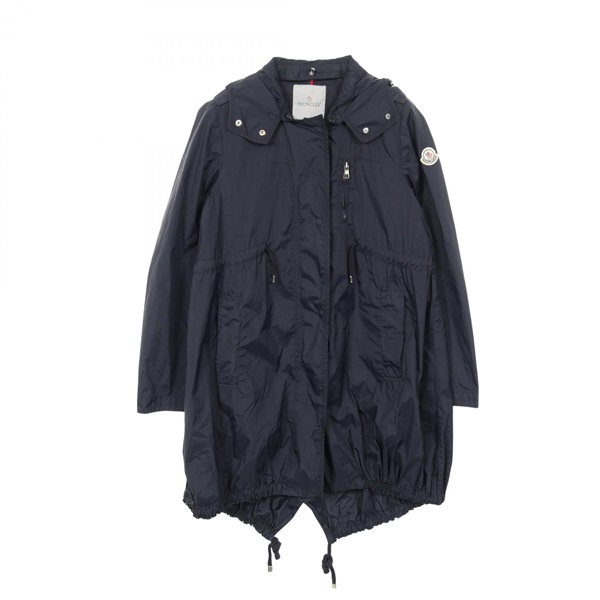 MONCLER JOSEPHINE Nylon jacket with Hood Nylon Navy #1 Used Women