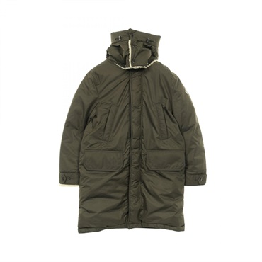 MONCLER GRAFTON Down Jacket with Hood Polyester Khaki #0 Used mens