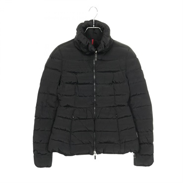 MONCLER FRAISE Down Jacket 346921 Nylon Black #00 Used Women