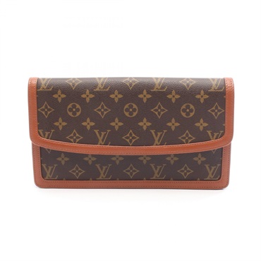 LOUIS VUITTON Pochette Dam GM Business clutch bag M51810 Monogram Brown Used LV