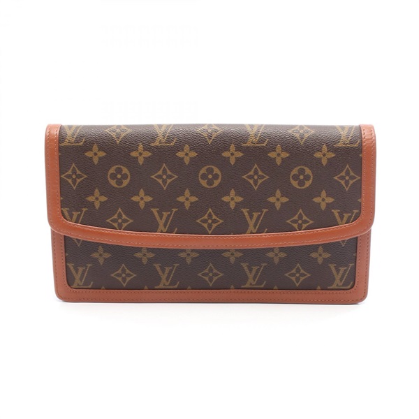LOUIS VUITTON Pochette Dam GM Business clutch bag M51810 Monogram Brown Used LV