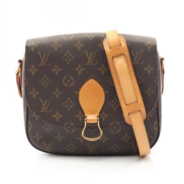 LOUIS VUITTON Saint Cloud 24 shoulder bag Crossbody M51242 Monogram Used Brown