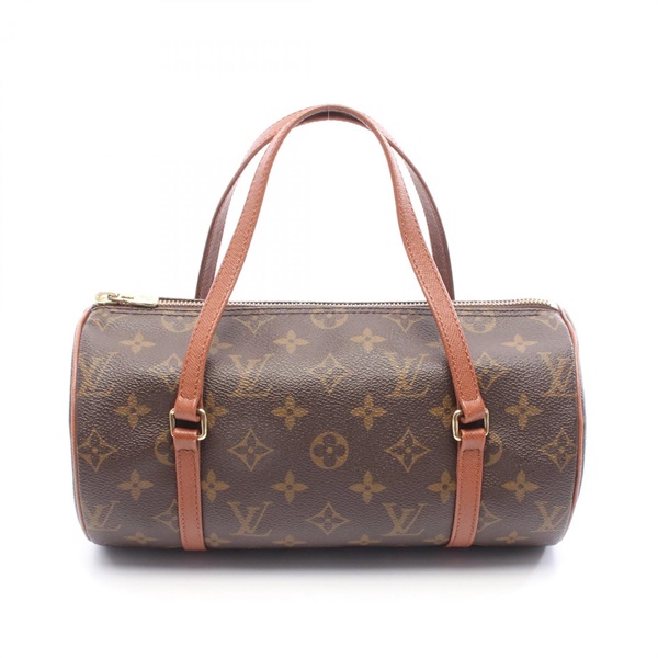 LOUIS VUITTON Papillon 26 Old shoulder Handbag M51366 Monogram Brown Used Women