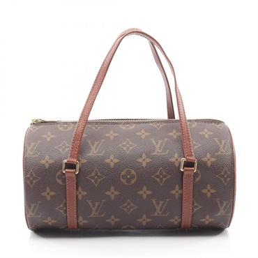 LOUIS VUITTON Papillon 26 Old Handbag M51366 Monogram canvas leather Brown Used