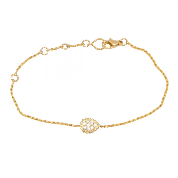 Boucheron Serpent Bohème Bracelet 18KYG Yellow Gold diamond Used Women