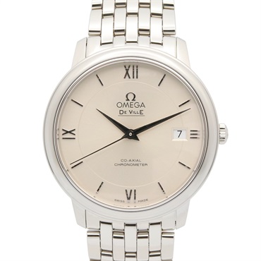 OMEGA De Ville Prestige Co-Axial Wrist Watch Automatic winding SS NEW mens