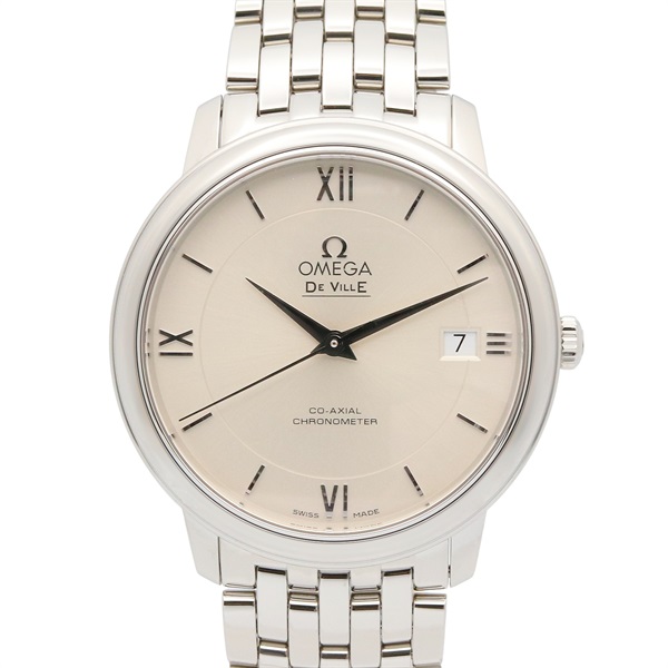 OMEGA De Ville Prestige Co-Axial Wrist Watch Automatic winding SS NEW mens
